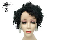 Celebrity Short Curly Full Lace Human Hair Wigs With 100% Chinese Hair No Chemical